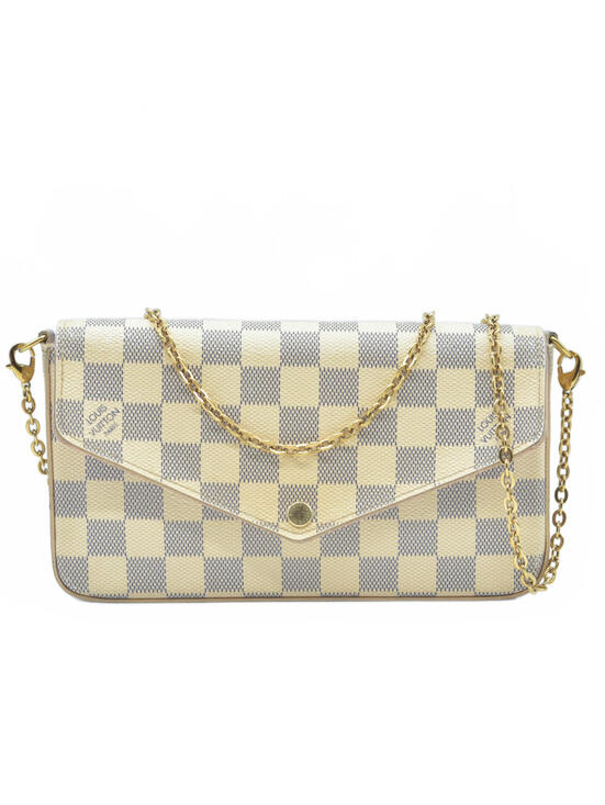 Louis Vuitton Handbags - Louis Vuitton Damier Azur Pochette Felicie Crossbody MI5107